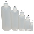 Witte plastic HDPE -spuitfles van hoge kwaliteit